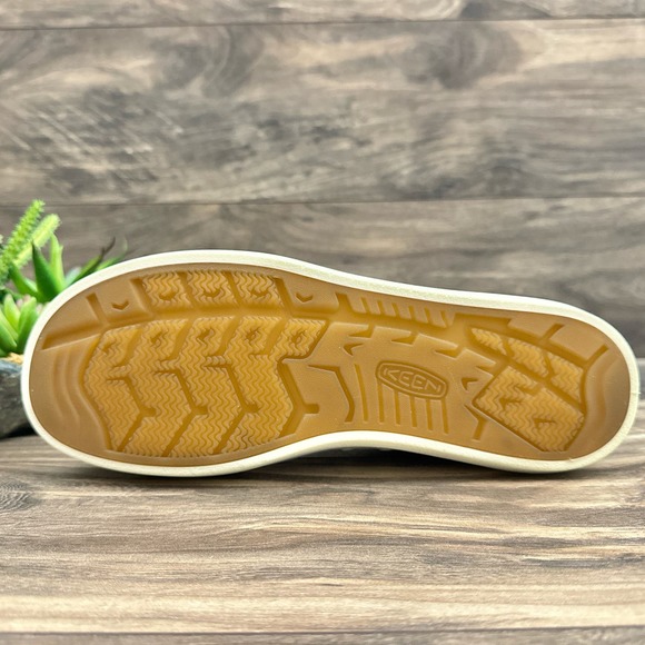 NIB Keen Elsa Lite Canvas Sneakers 9 39.5 Blue White - Picture 9 of 12